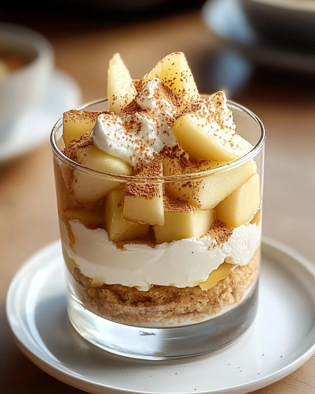 Bratapfel Tiramisu Im Glas