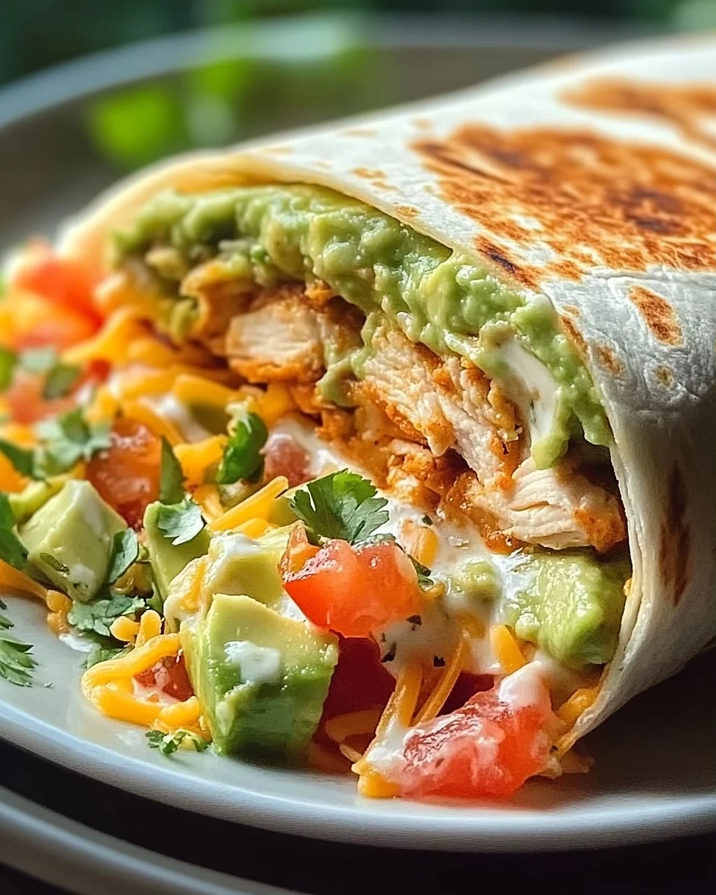 Cremige Chicken Avocado Ranch Burritos – Schnell & Lecker!
