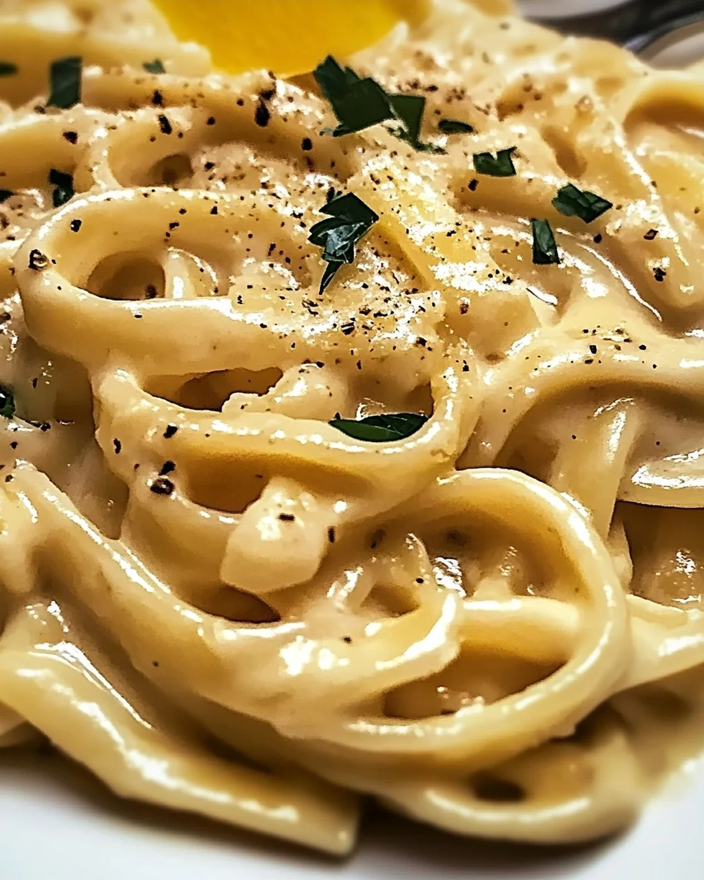 Cremige geröstete Knoblauch- und Zitronenpasta sofort genießen