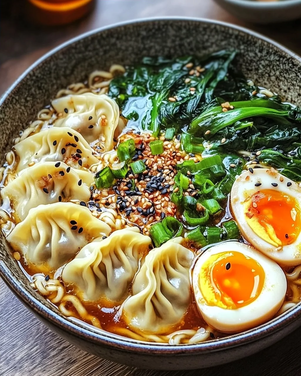 Dumpling Ramen Bowl