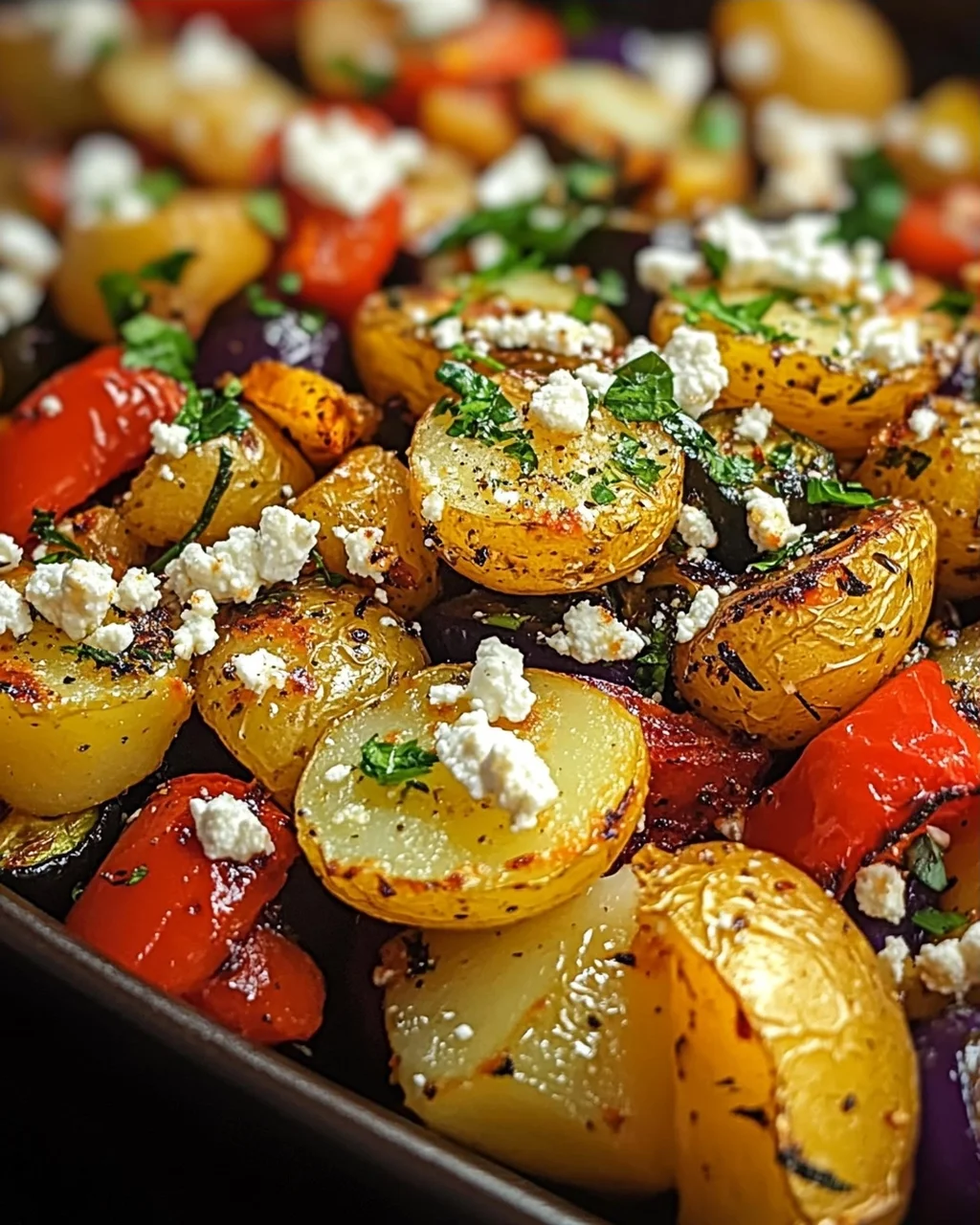 Feta Kartoffeln Ofengemüse