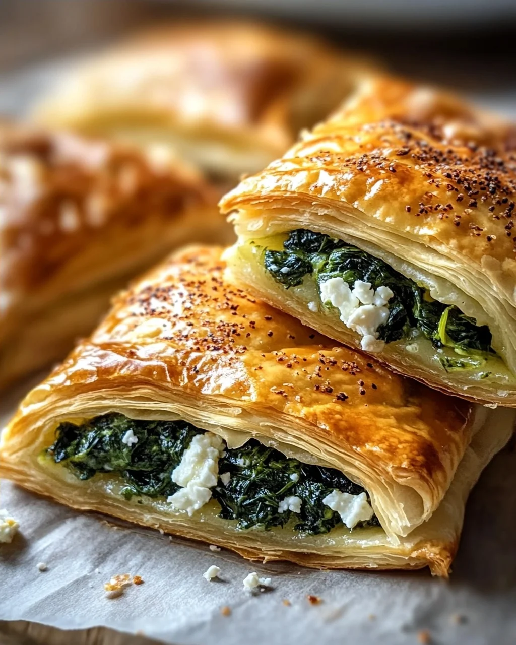 Feta Spinat Blätterteig Taschen: Dein neues Lieblingsrezept!