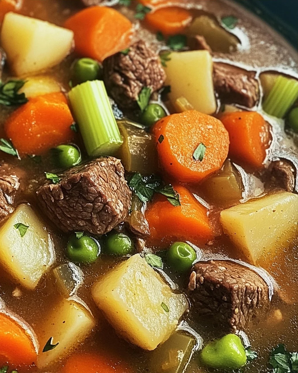 Gemüse Rindfleisch Suppe