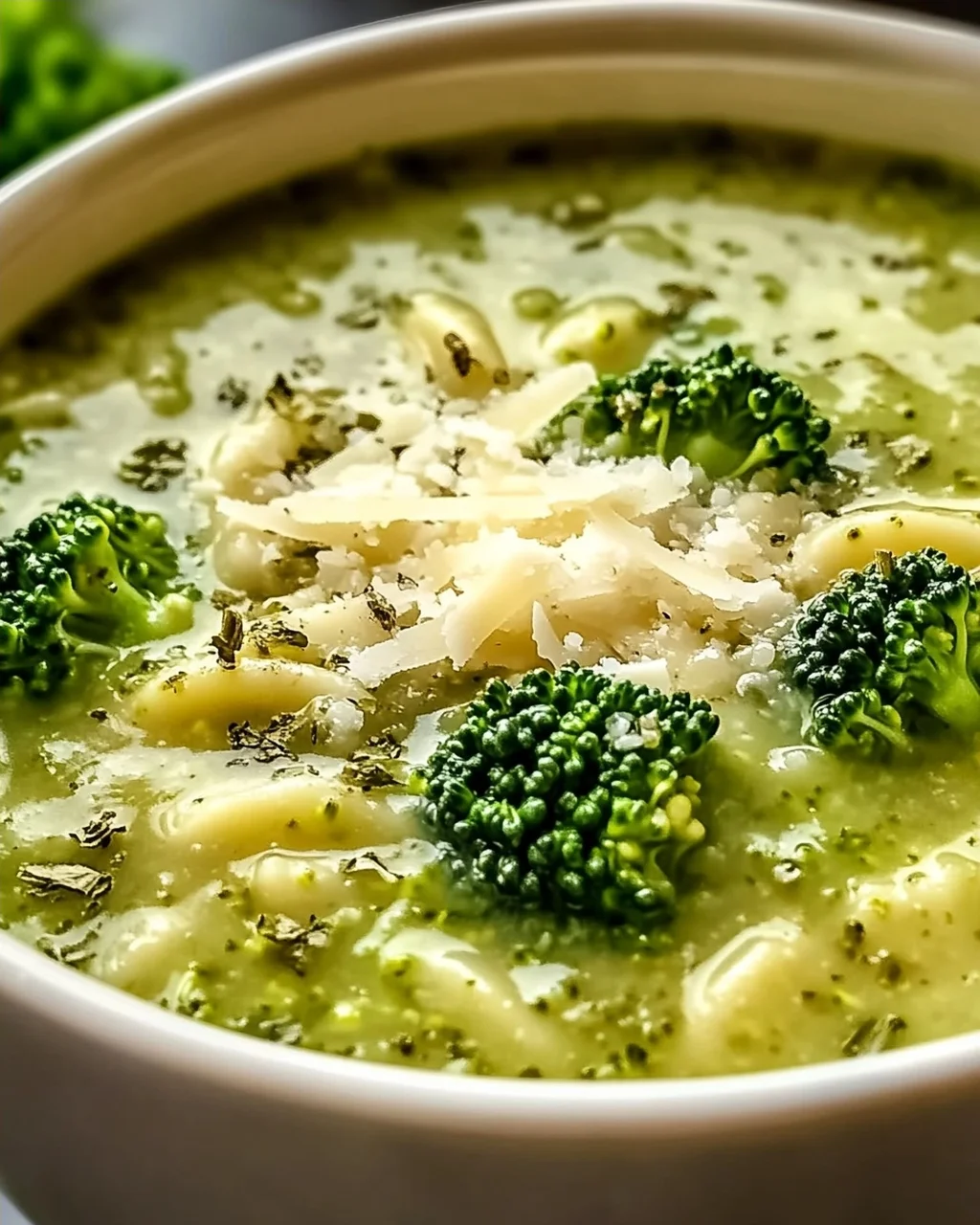 Italienische Brokkolisuppe für gemütliche Abende