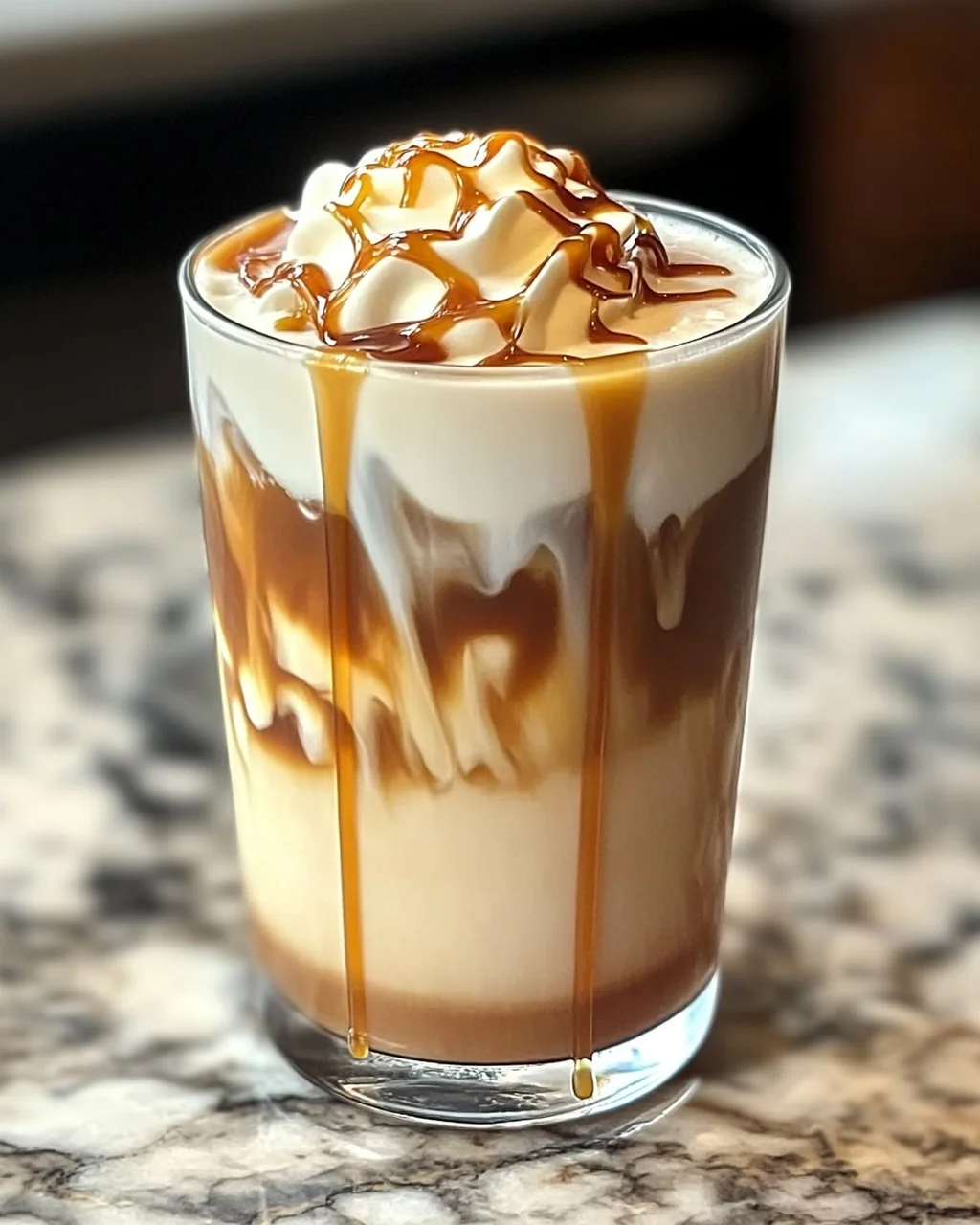 Karamell Mandeldrink Eiskaffee – Schnell und Lecker