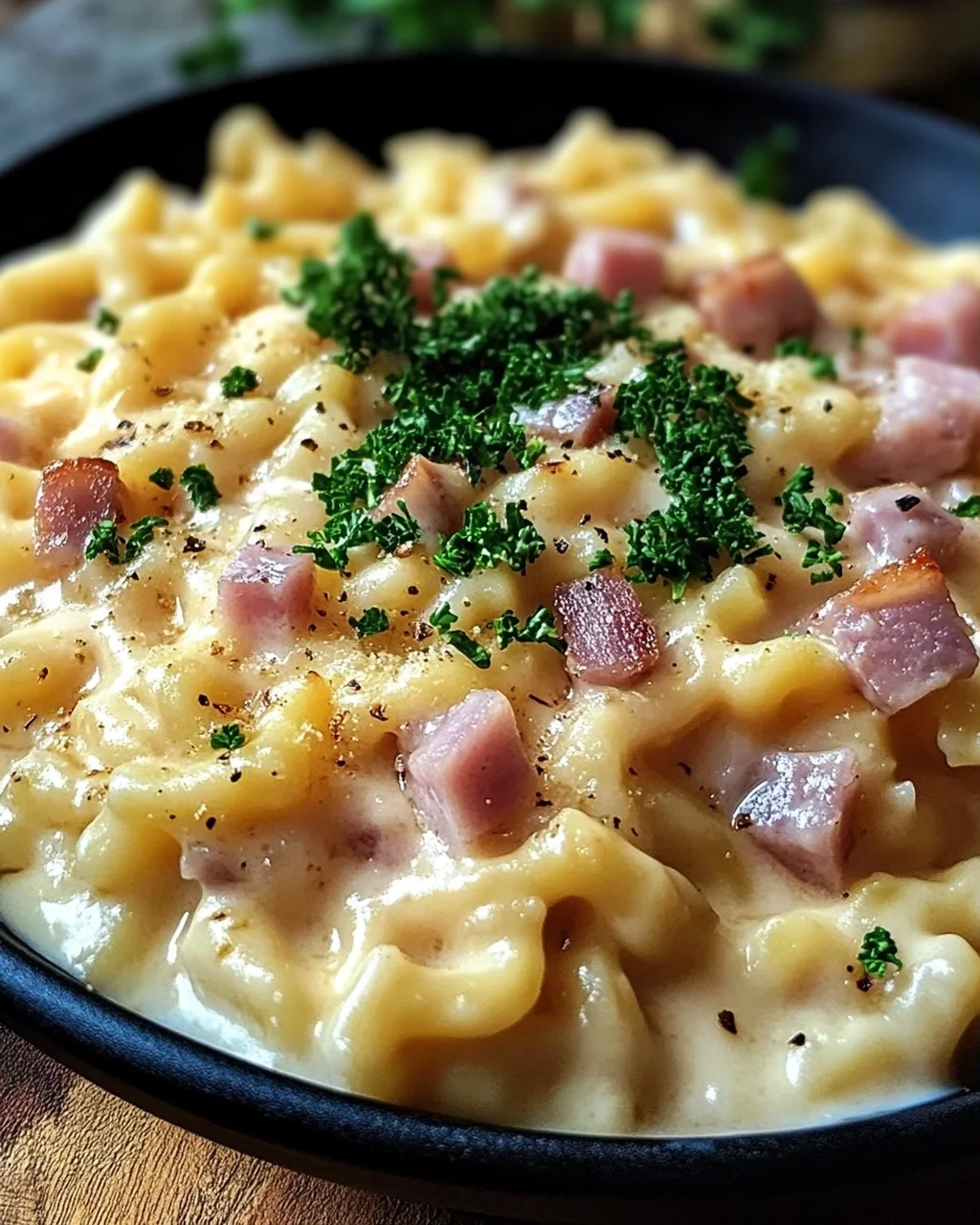 Käse-Schinken-Sahne Spätzle