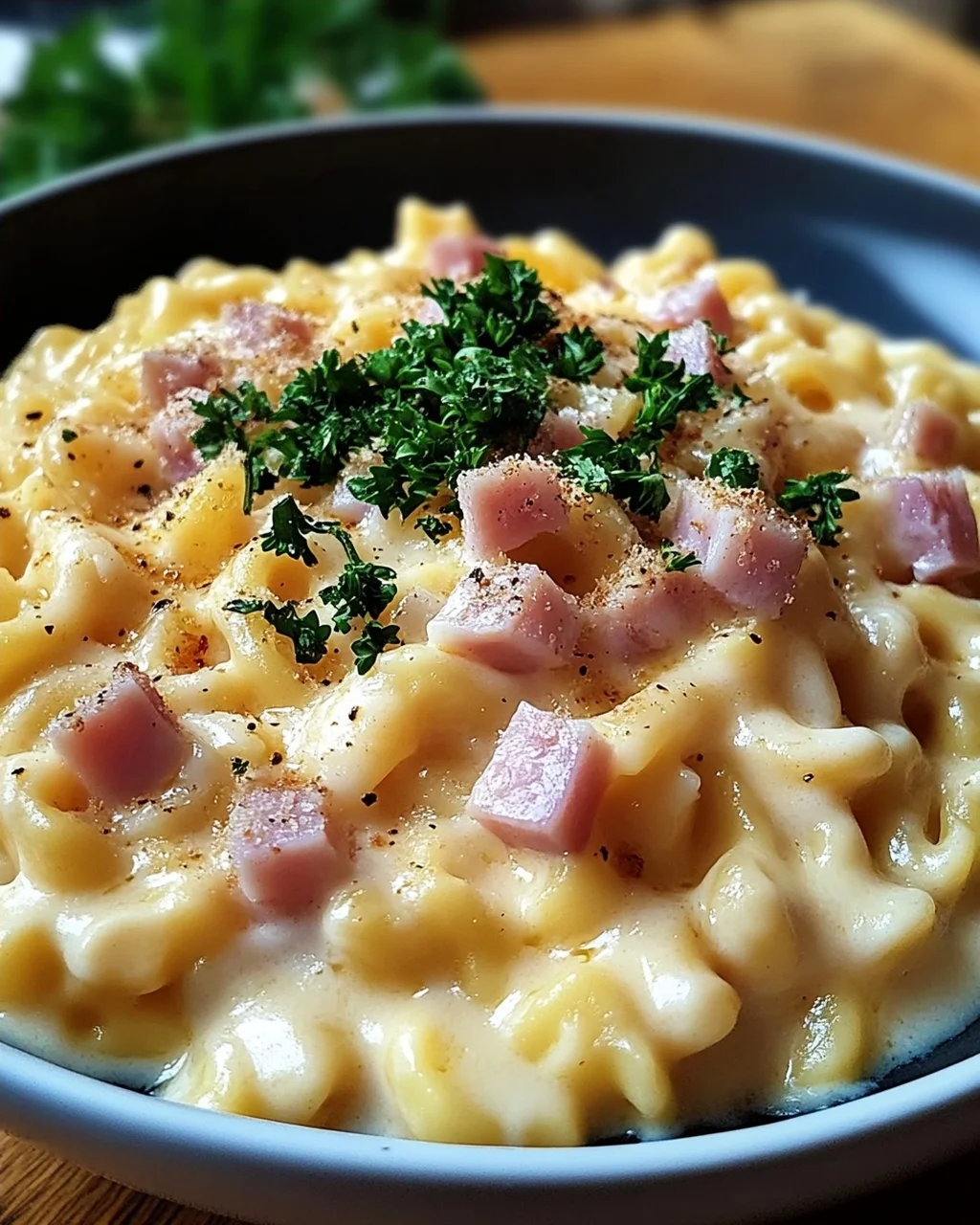 Käse-Schinken-Sahne Spätzle