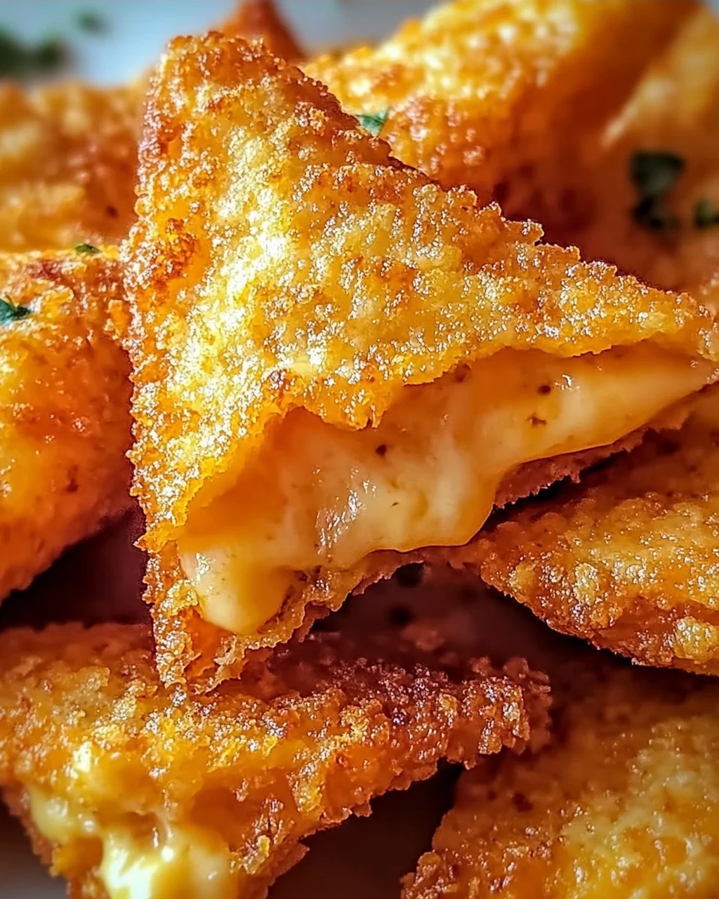 Knirschend frittierte Käse gefüllte Doritos Snacktraum