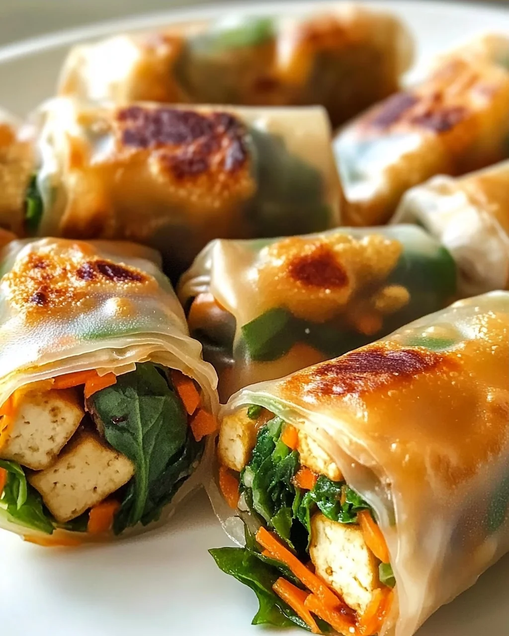 Leckere Tofu-Frühlingsrollen ganz einfach selbst machen