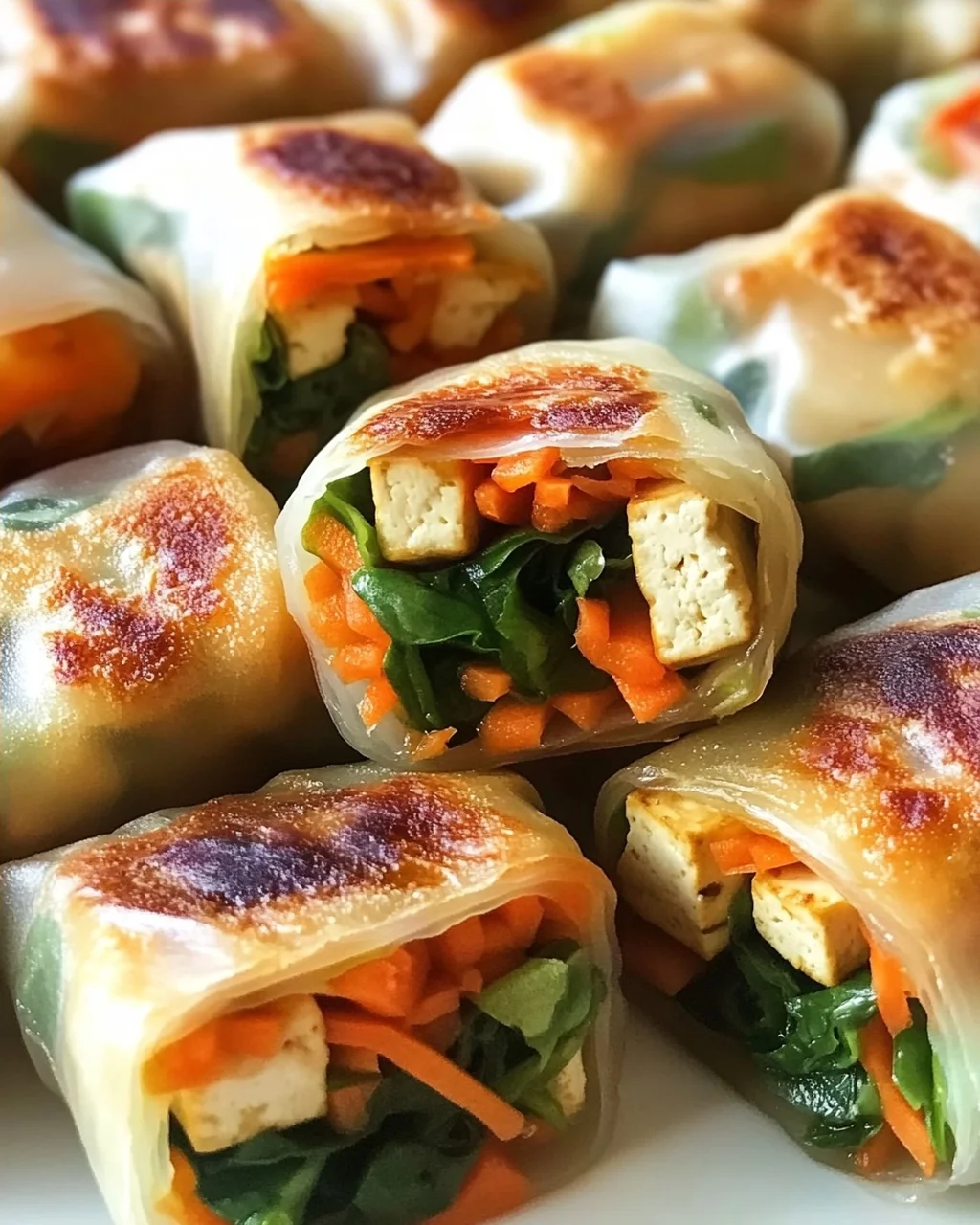 Leckere Tofu-Frühlingsrollen ganz einfach selbst machen