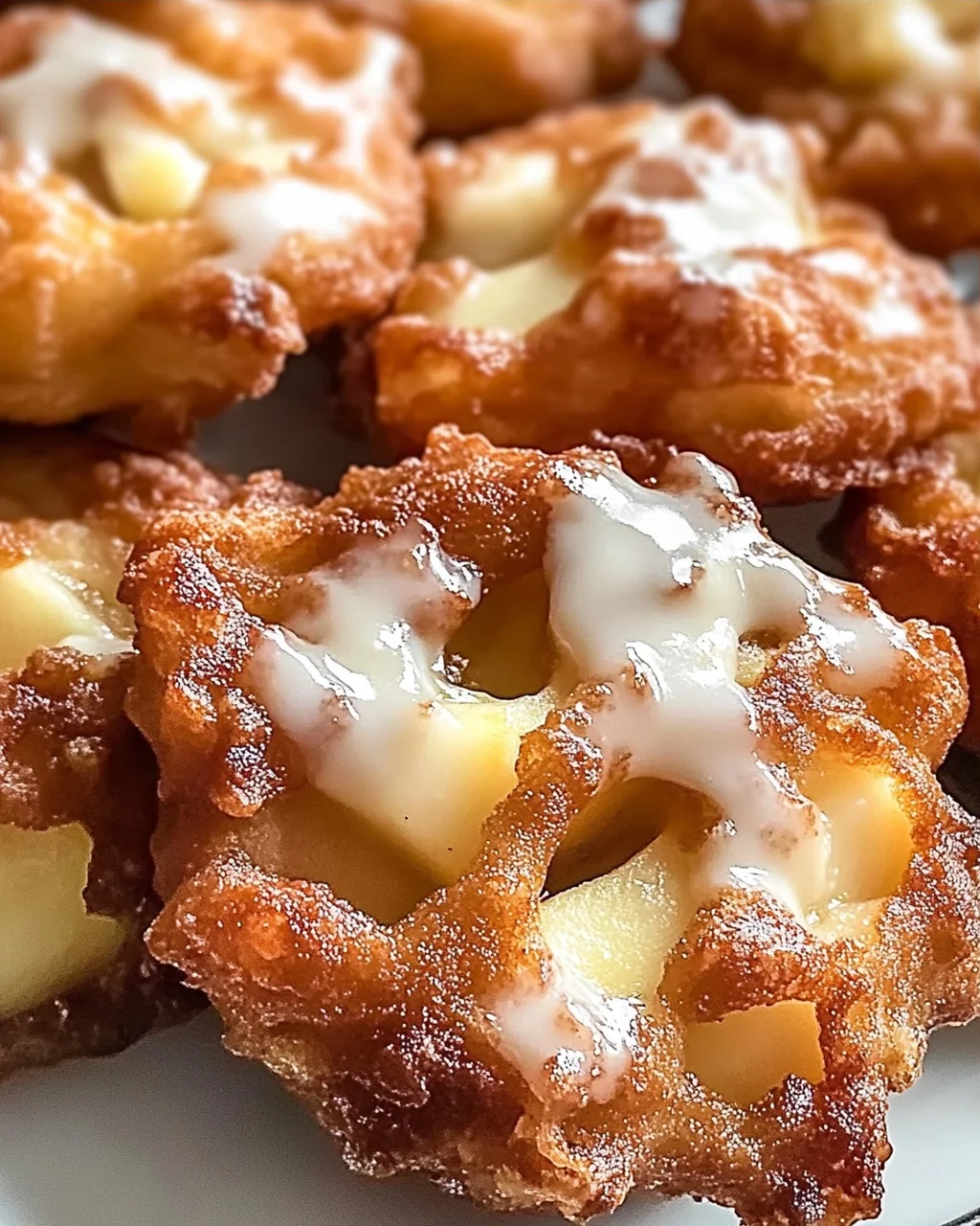 Mandelflocken Apfelkrapfen ohne Zucker
