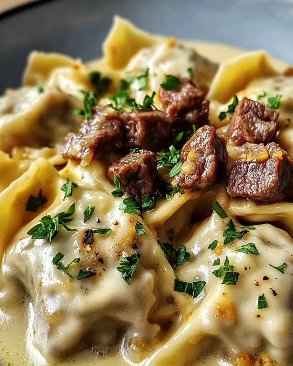 Maultaschen Carbonara
