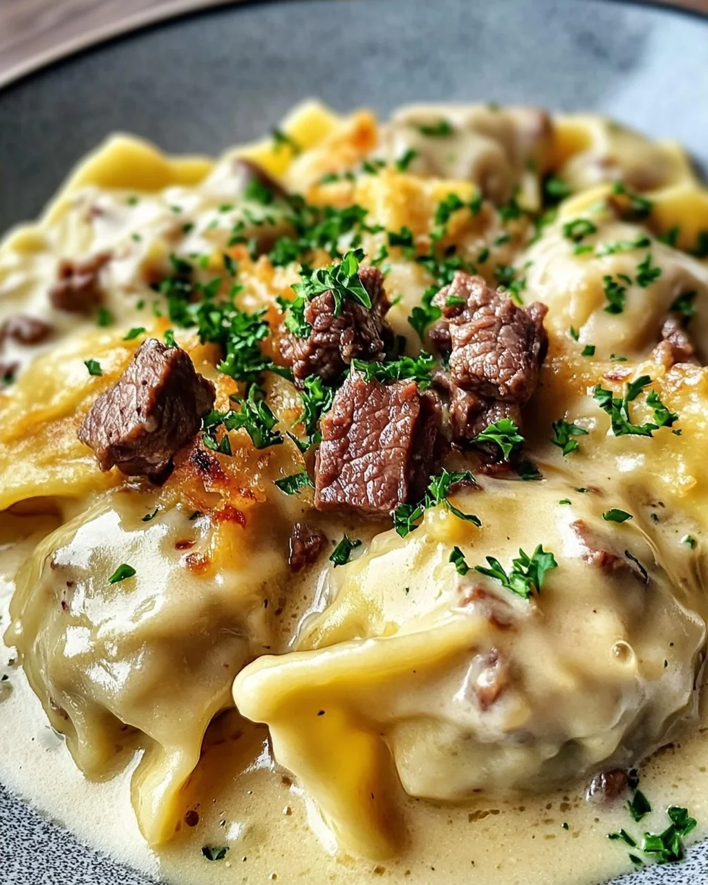 Maultaschen Carbonara