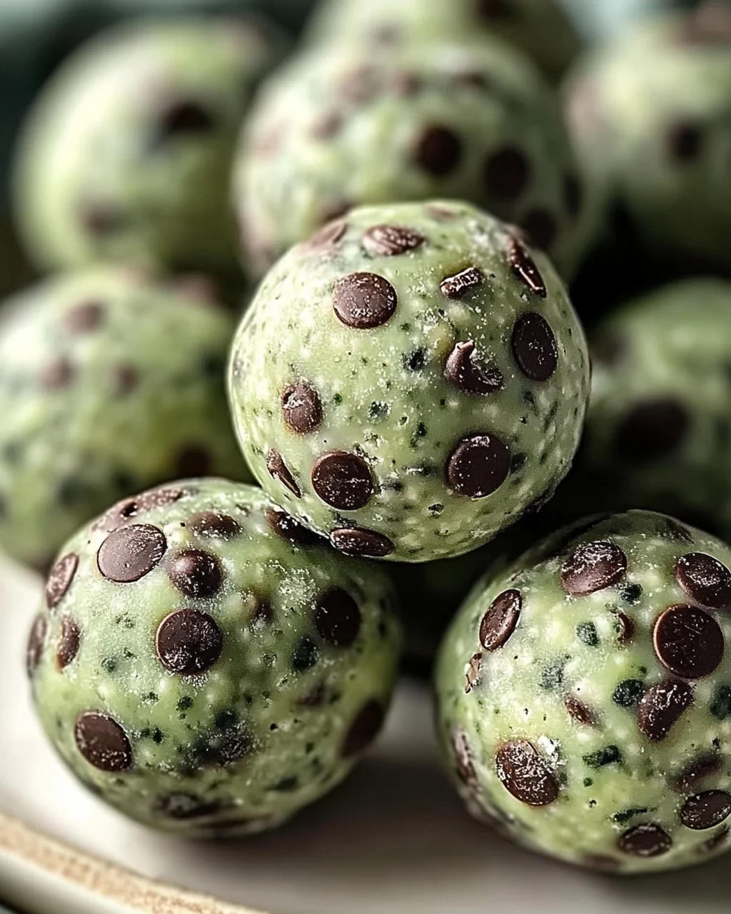 Minz-Schoko-Proteinbällchen Rezept: Gesunder Power-Snack!