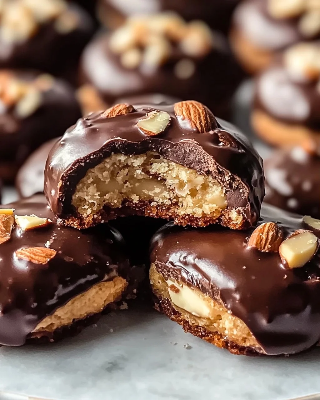 Rocher Plätzchen: Himmlische Nougat Schoko Weihnachtskekse