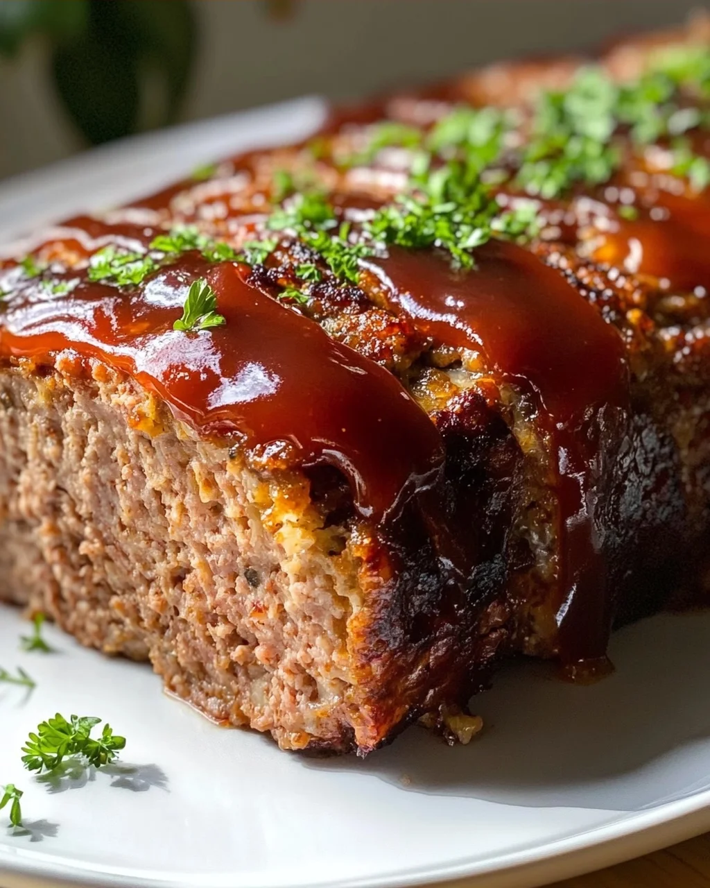 Saftiger Hackbraten aus dem Ofen