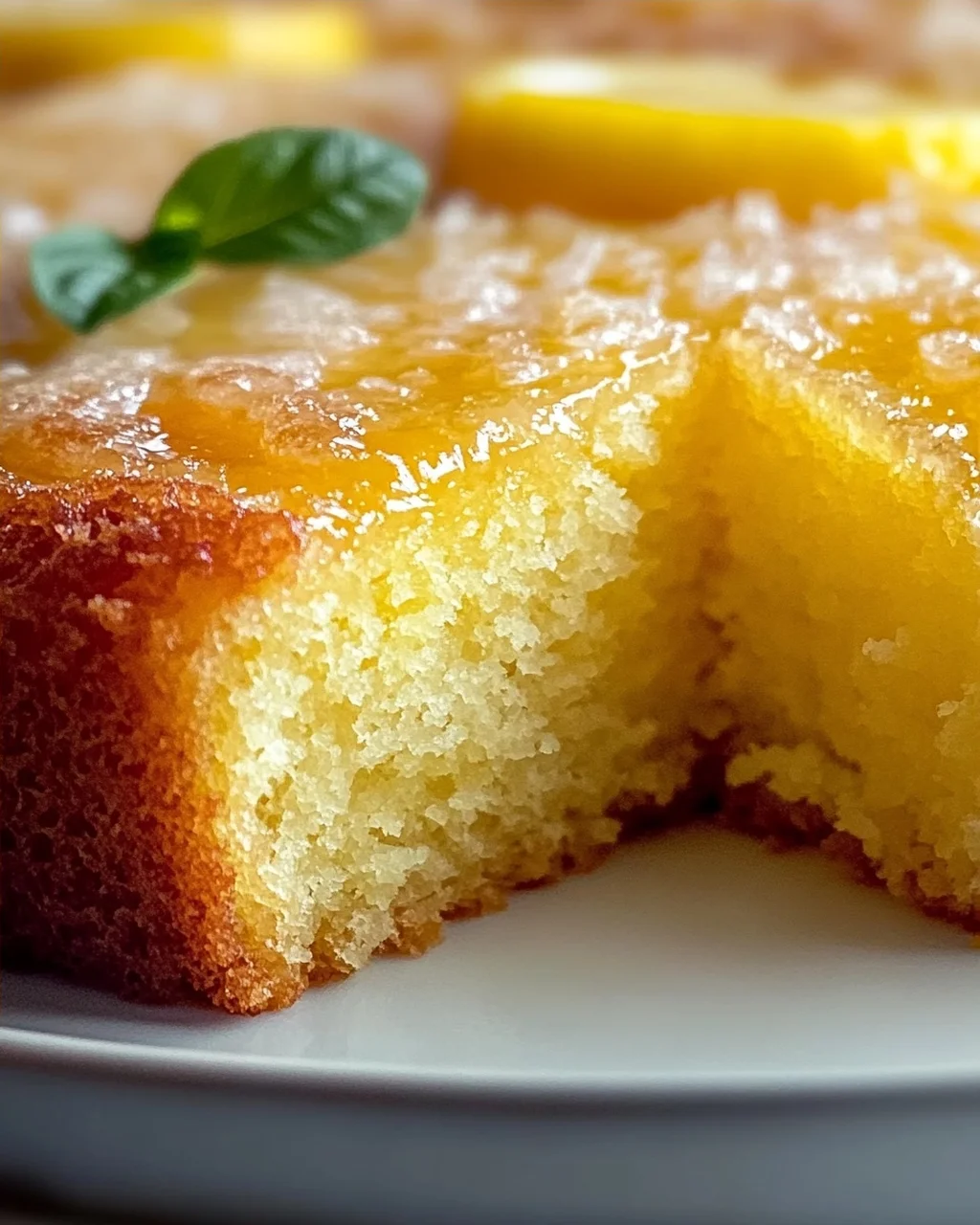 Saftiger Joghurt Zitronen Kuchen – Ein einfacher Rührkuchen!
