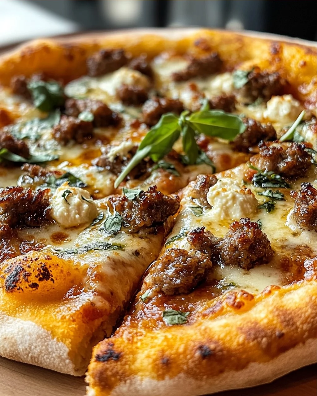 Sausage Ricotta Honey Hot Pizza – Ein Genuss für Feinschmecker!