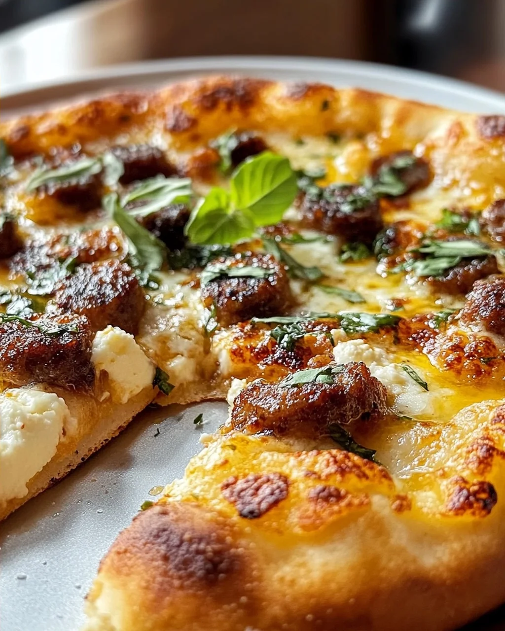 Sausage Ricotta Honey Hot Pizza – Ein Genuss für Feinschmecker!
