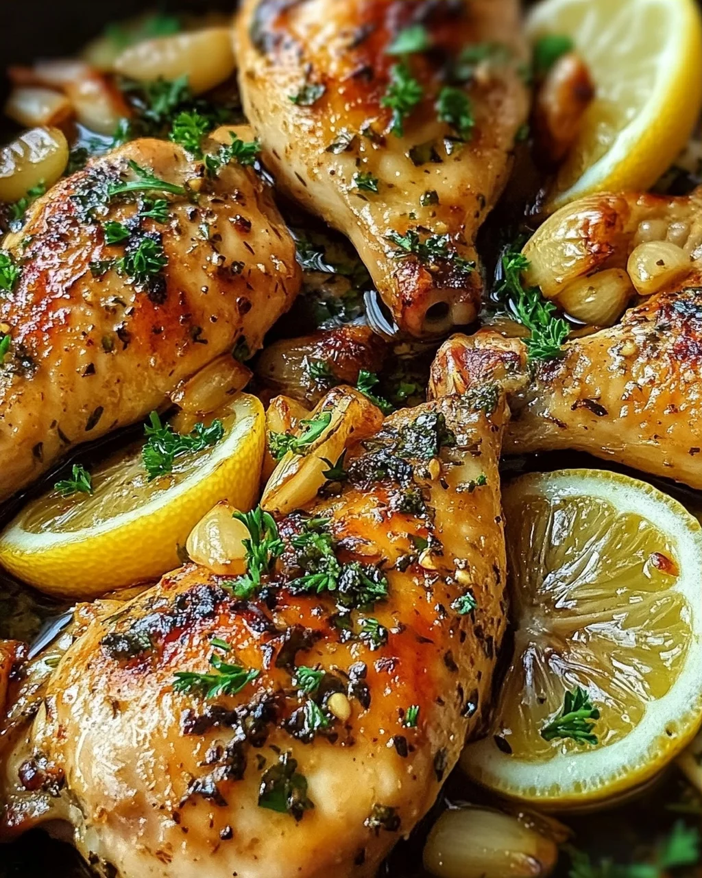 Spanisches Knoblauchhähnchen