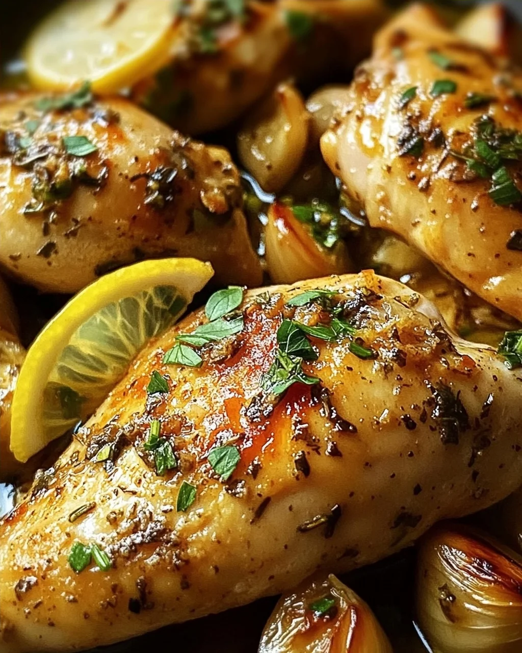 Spanisches Knoblauchhähnchen