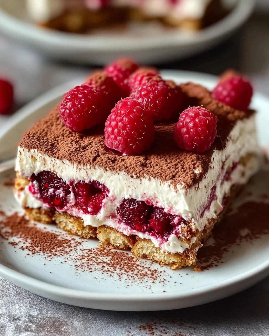 Spekulatius Himbeer Tiramisu (Alkoholfrei)