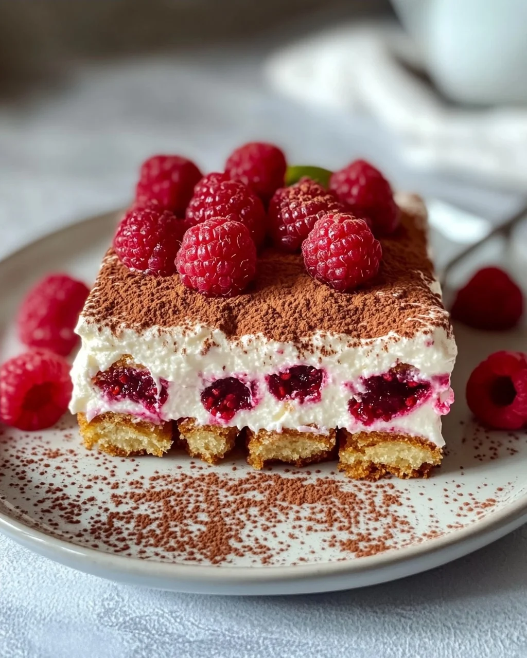 Spekulatius Himbeer Tiramisu (Alkoholfrei)