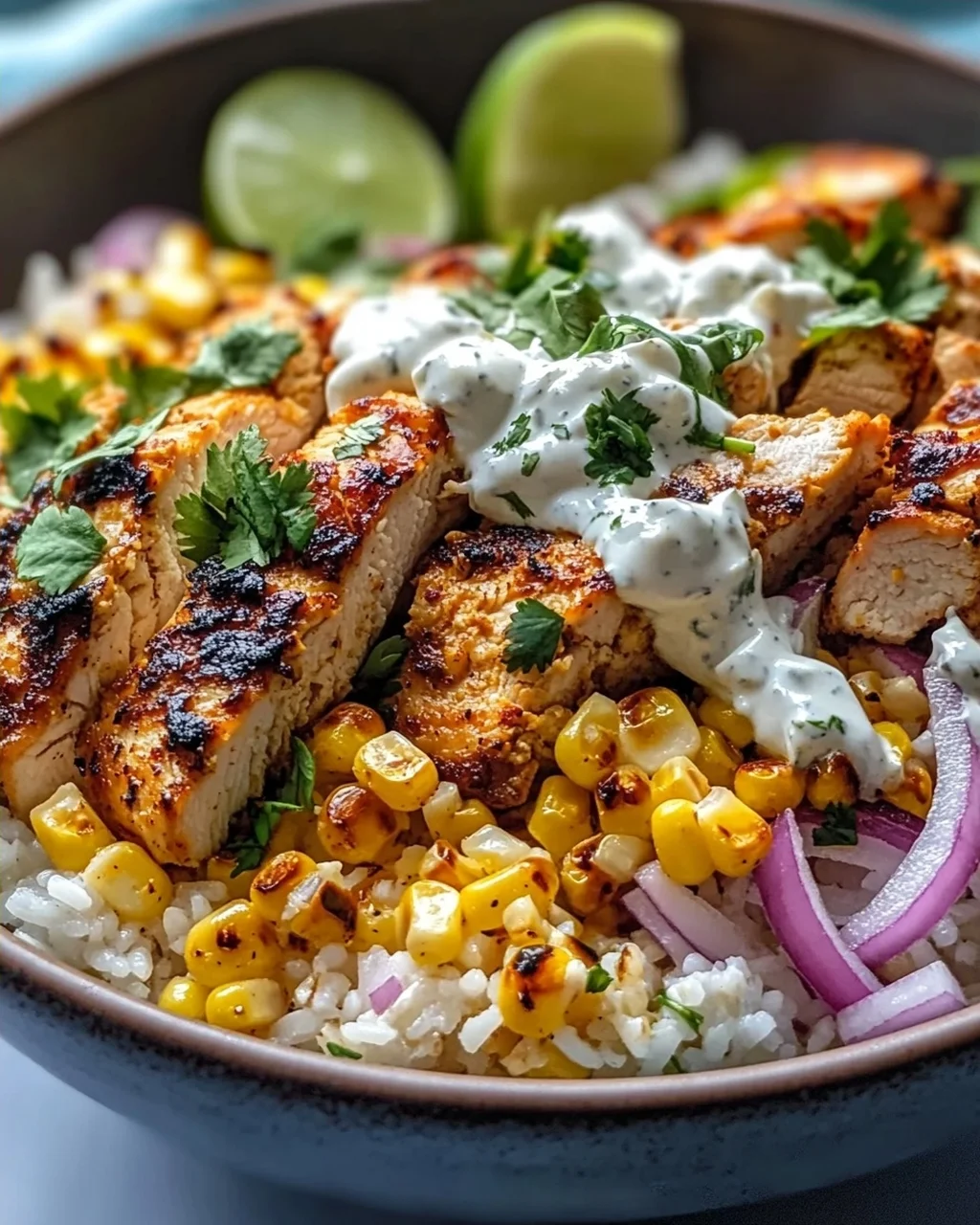 Tasty Street Corn Chicken Bowl