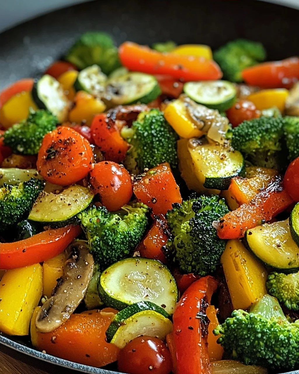 Vegetarische Gemüsepfanne