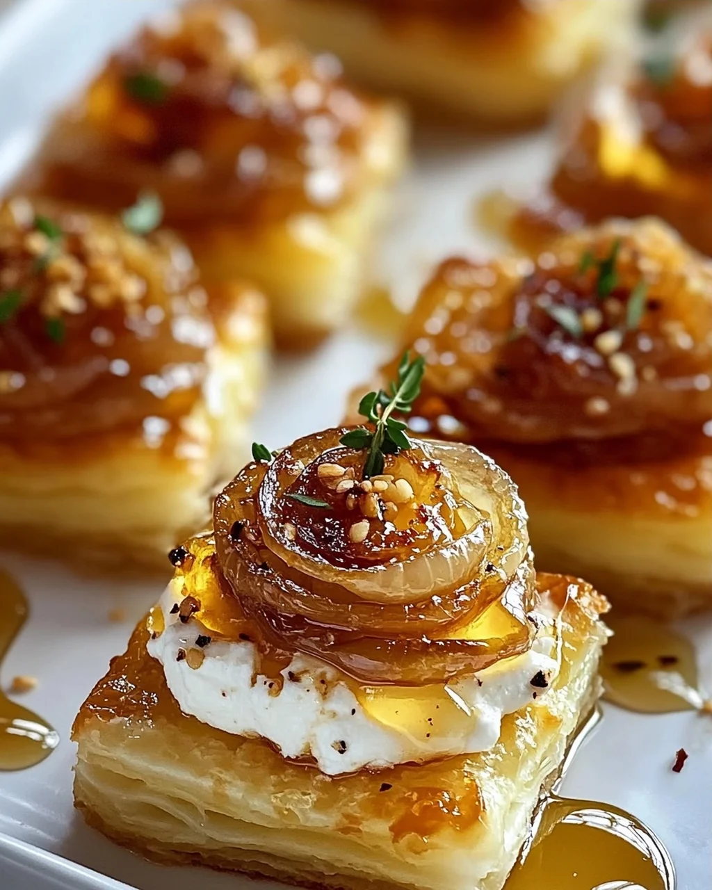 Ziegenkäse & Honig Häppchen: Süß-salzige Leckerbissen