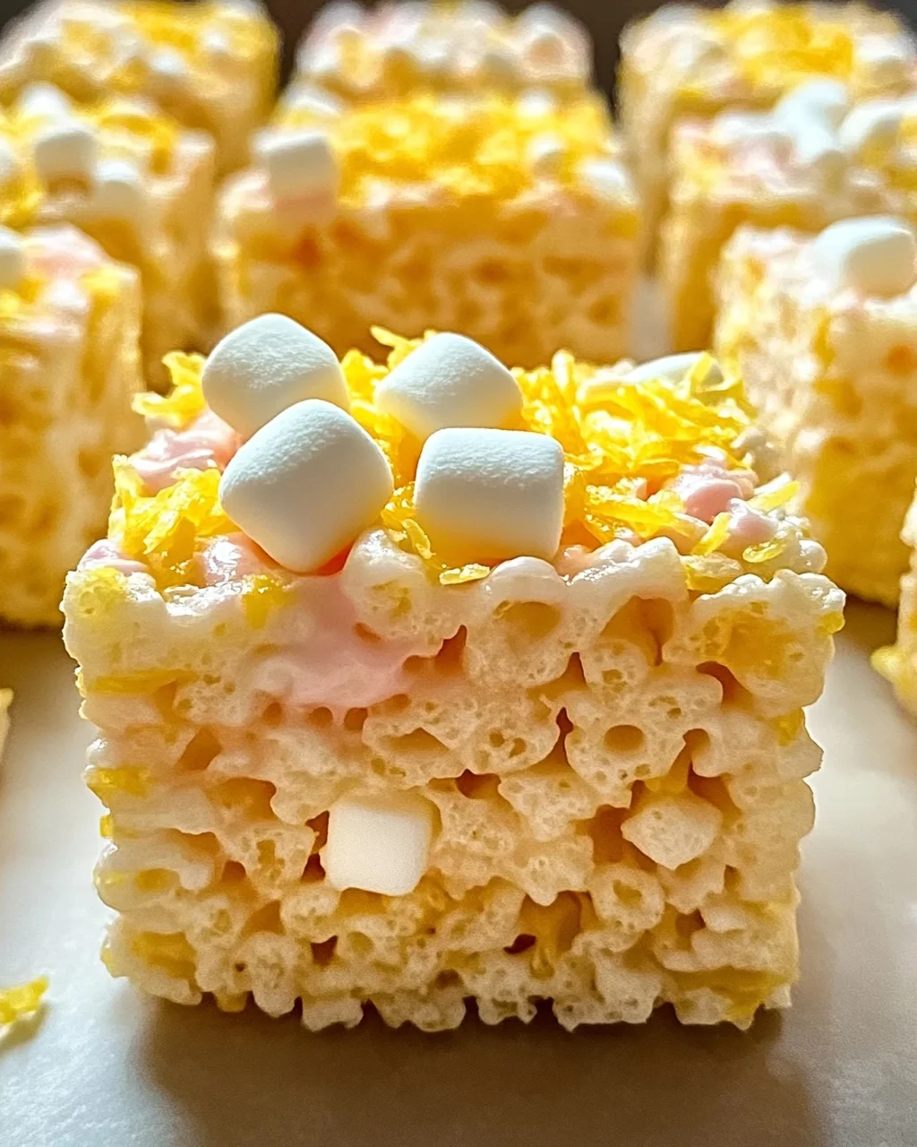 Zitronen Rice Krispy Leckerbissen für jeden Anlass