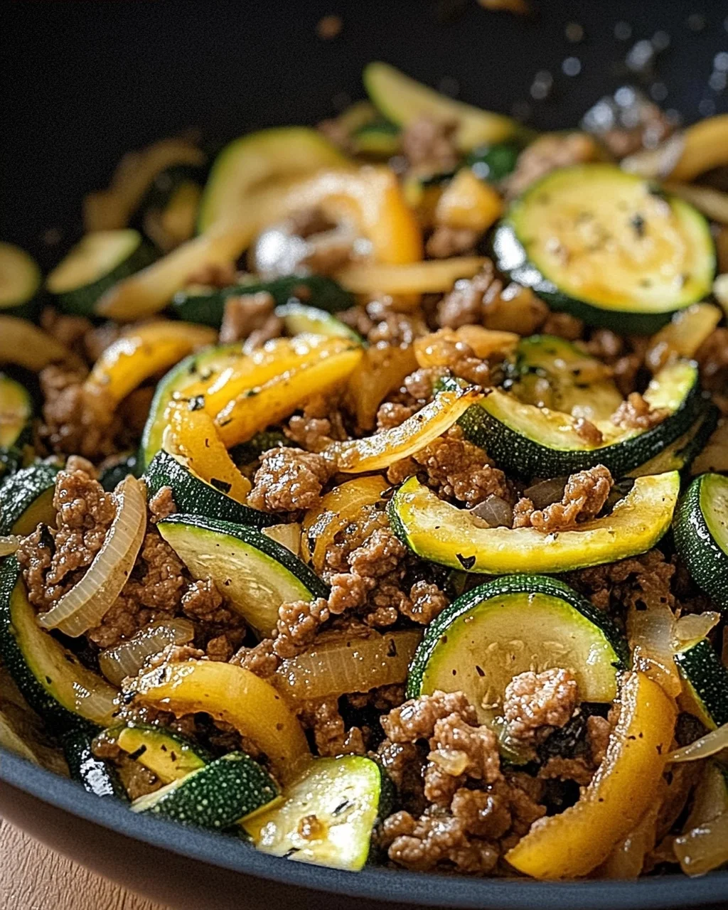 Zucchini-Hack-Pfanne